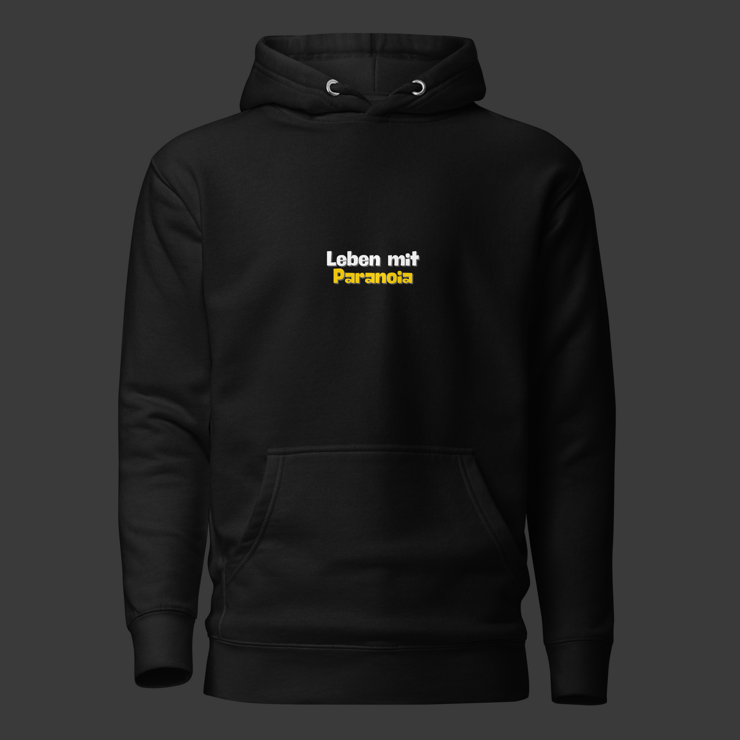 „Die Stimmen sagen mir..“ (Premium-Hoodie)