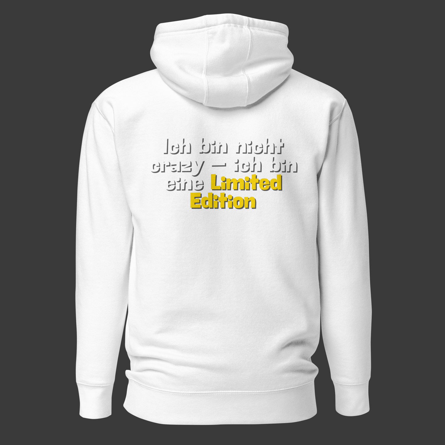 „Ich bin nicht crazy..“ (Premium-Hoodie)