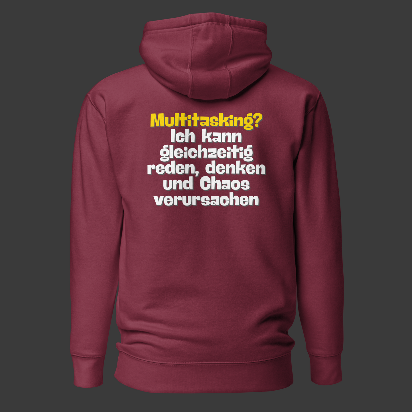 „Multitasking? Ich kann..“ (Premium-Hoodie)